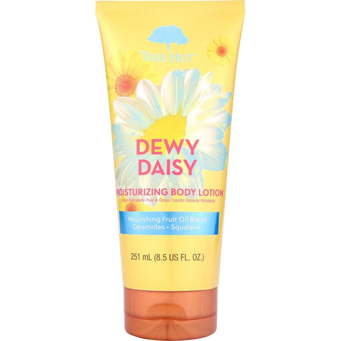 Tree Hut Dewy Daisy Moisturizing Body Lotion, 8.5 fl oz, Ceramide & Squalene for Soft, Hydrated Skin