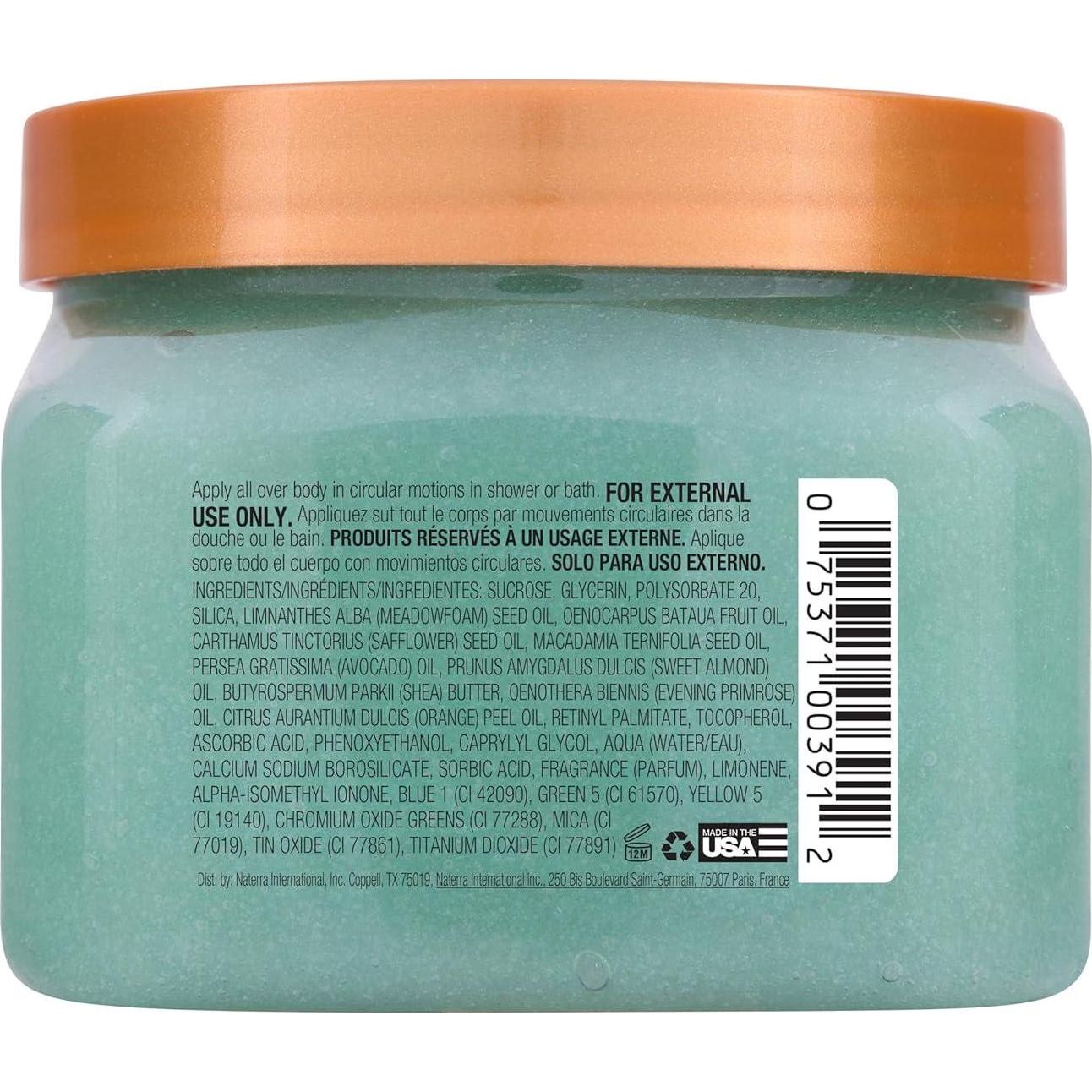 Tree Hut Enchanting Emerald Shea Sugar Scrub | Exfoliating Body Scrub Removes Dead, Dry Skin For A Soft And Hydrated Feel | Limited Edition Holiday | Nourishing Essential Body Care | 18 Fl Oz.,