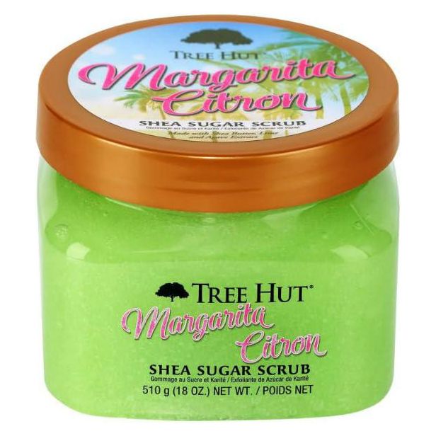 Tree Hut Margarita Citron Shea Sugar Scrub | Exfoliating Body Scrub Removes Dead, Dry Skin For A Soft And Hydrated Feel | Nourishing Essential Body Care | 18 Fl Oz.,