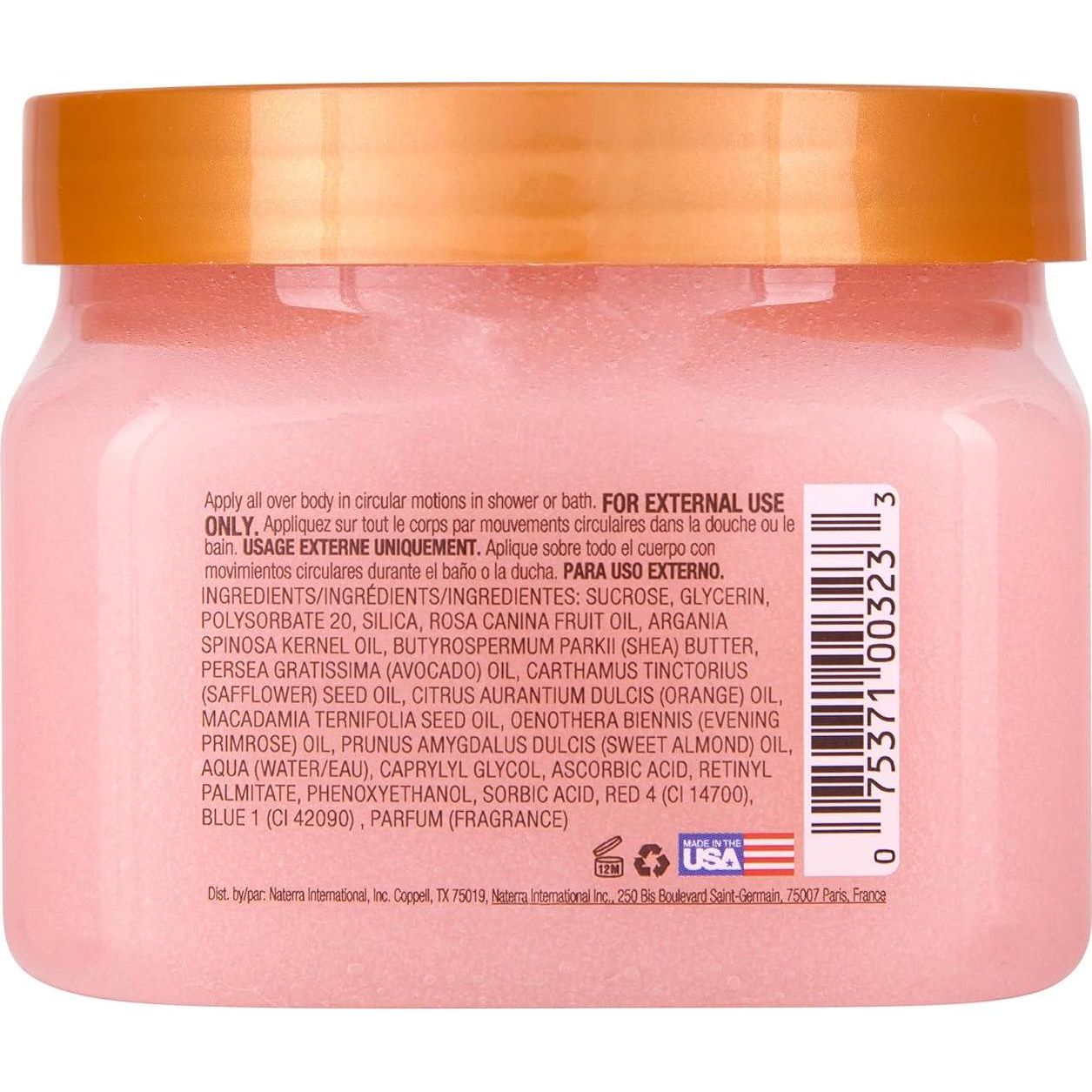 Tree Hut Moroccan Rose Shea Sugar Scrub | Exfoliating Body Scrub Removes Dead, Dry Skin For A Soft And Hydrated Feel | Nourishing Essential Body Care | 18 Fl Oz.,