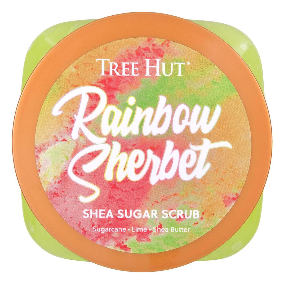 Tree Hut Rainbow Sherbet Shea Sugar Scrub | Exfoliating Body Scrub Removes Dead, Dry Skin For A Soft And Hydrated Feel | Nourishing Essential Body Care | 18 Fl Oz.,