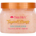 Tree Hut Shea Sugar Scrub Tropical Mango, 18oz, Ultra Hydrating And Exfoliating Scrub For Nourishing Essential Body Care,
