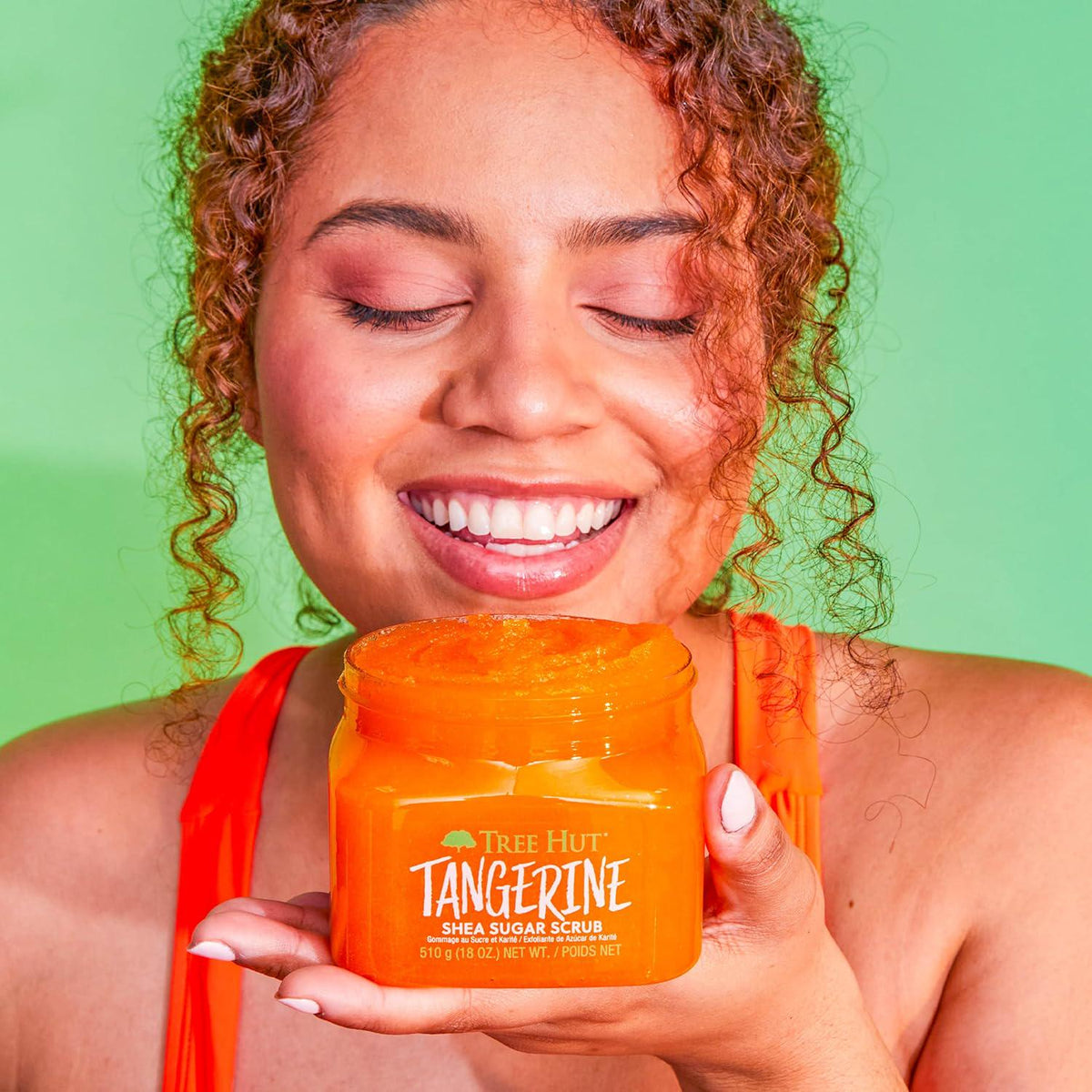 Tree Hut Tangerine Shea Sugar Scrub | Exfoliating Body Scrub Removes Dead, Dry Skin For A Soft And Hydrated Feel | Nourishing Essential Body Care | 18 Fl Oz.,