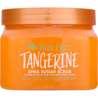 Tree Hut Tangerine Shea Sugar Scrub | Exfoliating Body Scrub Removes Dead, Dry Skin For A Soft And Hydrated Feel | Nourishing Essential Body Care | 18 Fl Oz.,
