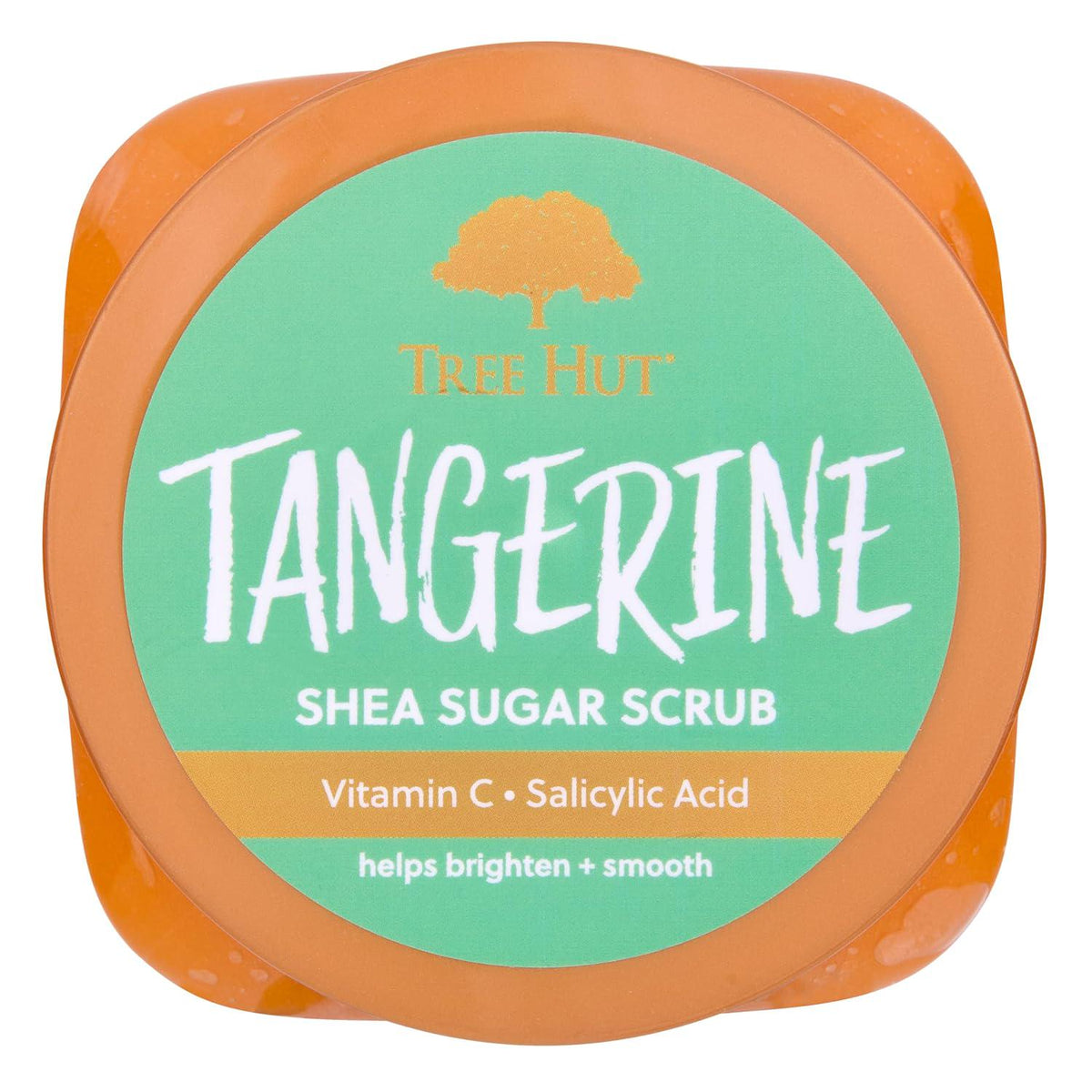 Tree Hut Tangerine Shea Sugar Scrub | Exfoliating Body Scrub Removes Dead, Dry Skin For A Soft And Hydrated Feel | Nourishing Essential Body Care | 18 Fl Oz.,
