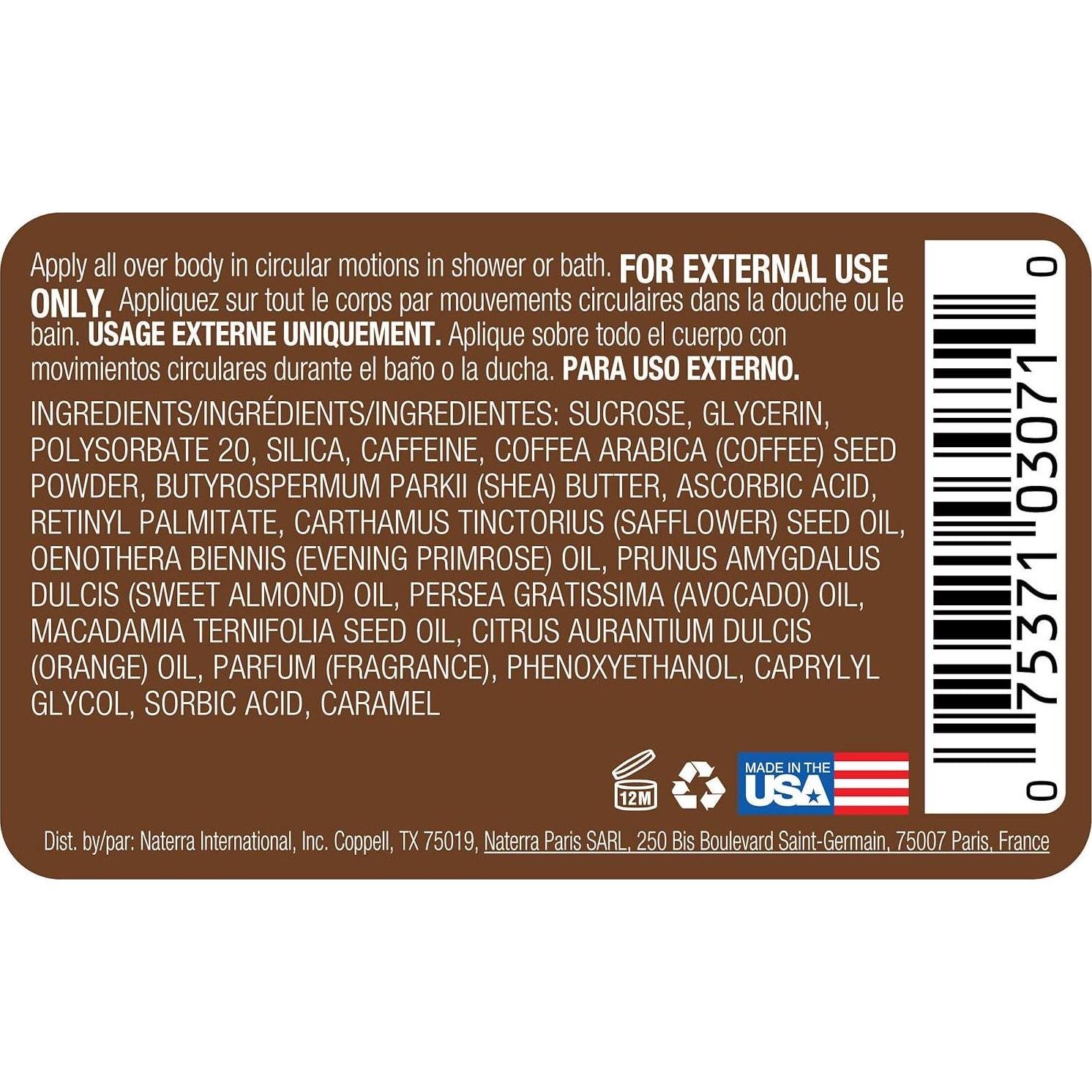 Tree Hut Ultra Hydrating And Exfoliating Sugar Scrub Mocha And Coffee Bean For Nourishing Essential Body Care, 18 Ounce,