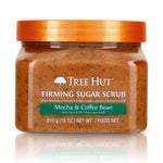 Tree Hut Ultra Hydrating And Exfoliating Sugar Scrub Mocha And Coffee Bean For Nourishing Essential Body Care, 18 Ounce,