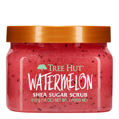Tree Hut Watermelon Shea Sugar Scrub | Exfoliating Body Scrub Removes Dead, Dry Skin For A Soft And Hydrated Feel | Nourishing Essential Body Care | 18 Fl Oz.,