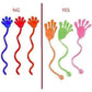 Tuko Sticky Hands 20-Pack, Stretchy Sticky Fingers Party Favors for Kids, Sensory Toy Set for Birthdays & Events