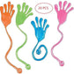 Tuko Sticky Hands 20-Pack, Stretchy Sticky Fingers Party Favors for Kids, Sensory Toy Set for Birthdays & Events