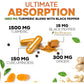 Nature's Nutrition Turmeric Curcumin Supplement, 1950mg, Organic Turmeric & Ginger, 95% Curcuminoids, 120 Capsules, Vegan Joint Support