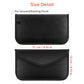 Tuulin Faraday Bag 2 Pack, Signal Blocking for Phone & Key Fob, Anti-Theft RFID Pouch, Black, Universal Fit