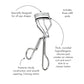 Tweezerman Tweezerman Classic Eyelash Curler Model No. 1034-R, Stainless Steel