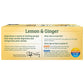 Twinings Lemon & Ginger Herbal Tea, 100 Individually Wrapped Bags, Caffeine-Free, Naturally Tangy & Spicy, Hot or Iced
