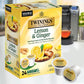Twinings Twinings Lemon And Ginger Herbal Tea K-Cup Pods For Keurig, 24 Count (Pack Of 1), Naturally Caffeine-Free, Enjoy Hot Or Iced | Packaging May Vary