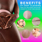 UJFQBH 3 Pieces African Bath Sponge African Net Long Net Bath Sponge Exfoliating Shower Body Scrubber Back Scrubber Skin Smoother,Great For Daily Use (Purple Pink Green),