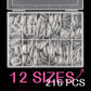 UNA GELLA UNA GELLA Extra Short Almond Nail Tips Full Cover 216PCS Gel Nail Tips Short Almond Shaped Nails Tips Soft Gelly Gel Clear Fake Nails Tip For Acrylic Nail Tip Soak Off Home DIY Salon Nails 12 Sizes