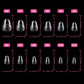 UNA GELLA UNA GELLA Extra Short Almond Nail Tips Full Cover 216PCS Gel Nail Tips Short Almond Shaped Nails Tips Soft Gelly Gel Clear Fake Nails Tip For Acrylic Nail Tip Soak Off Home DIY Salon Nails 12 Sizes