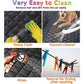 Urpower Dog Car Seat Cover Waterproof Hammock Style Scratch Proof Nonslip for Back Seats SUVs