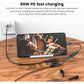 USB C To Dual USB C Female Adapter, 2 Ports, Not For Monitor And Charging, Incredibly Durable, Super Fit, 5V/0.9A Power Output,727376352228
