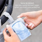 Ubbi Retractable On The Go Bag Dispenser For Travel, Diaper Bag Accessory Must Have For Newborn, Helpful Item, Baby Gift, Lavender Scented, Gray,698904101680