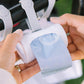 Ubbi Retractable On The Go Bag Dispenser For Baby Travel, Diaper Bag Accessory Must Have For Newborn, Helpful Baby Item, Baby Gift, Lavender Scented, White,698904101789