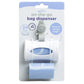 Ubbi Retractable On The Go Bag Dispenser For Baby Travel, Diaper Bag Accessory Must Have For Newborn, Helpful Baby Item, Baby Gift, Lavender Scented, White,698904101789
