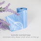 Ubbi Retractable On The Go Bag Dispenser For Travel, Diaper Bag Accessory Must Have For Newborn, Helpful Item, Baby Gift, Lavender Scented, Gray,698904101680