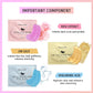 PEAUAMIE Under Eye Patches Gold And Hyaluronic Acid For Puffy Eyes,Rose Eye Masks For Dark Circles And Puffiness Skin Care Smooth Wrinkles Products 30 Pairs