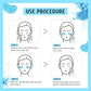 PEAUAMIE Under Eye Patchs Hyaluronic Acid Eye Mask For Dark Circles And Puffiness Wrinkle Eye Bags 30 Pairs