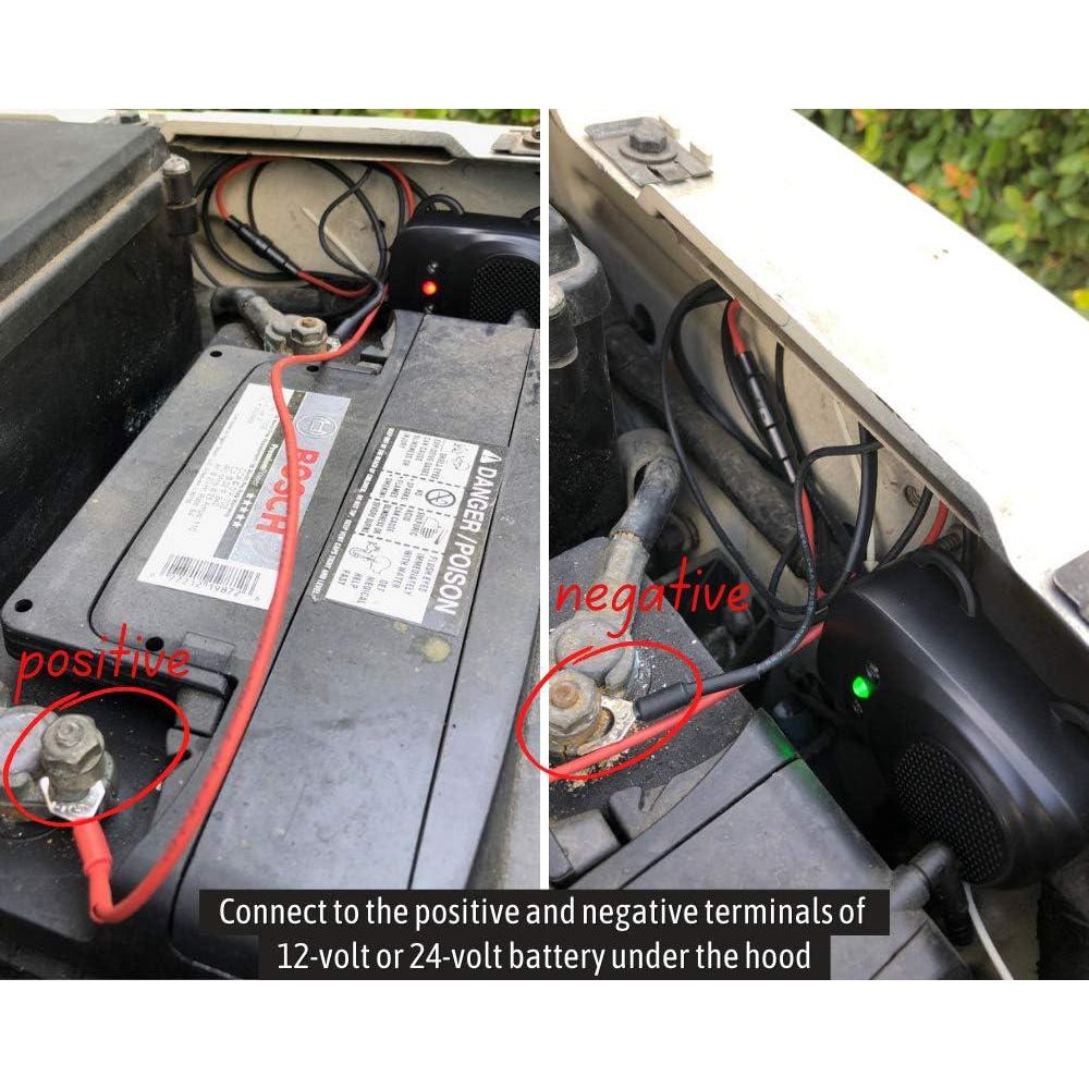 Under Hood Animal Car Repeller Rodent Electronic Repellent Ultra Sonic Rat Strobe Light Keep Mice Away From Car Pest Prevention For 12V 24V Automobile,720355994952