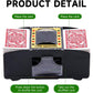 Unniweei Automatic Card Shuffler for 1 2 Decks Battery Operated Casino Poker Game Accessory