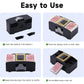Unniweei Automatic Card Shuffler for 1 2 Decks Battery Operated Casino Poker Game Accessory