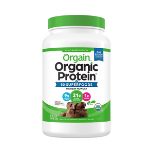 Orgain Organic Protein 50 Superfood Creamy Chocolate Fudge Protein Powder 1.20kg