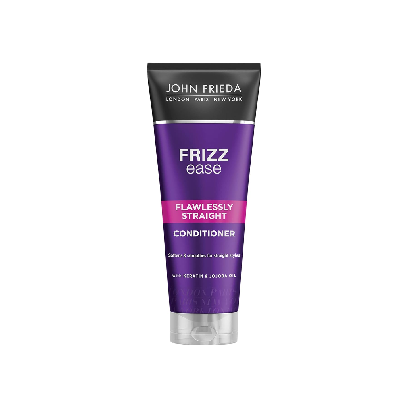 John Frieda Frizz Ease Flawlessly Straight Keratin & Jojoba Oil Conditioner 250ml,5017634012564,