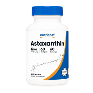 Nutricost Astaxanthin 12mg 60 Softgels