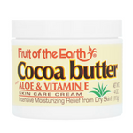 Fruit Of The Earth Cocoa Butter Aloe & Vitamin E Skin Care Cream 113g,071661022045,