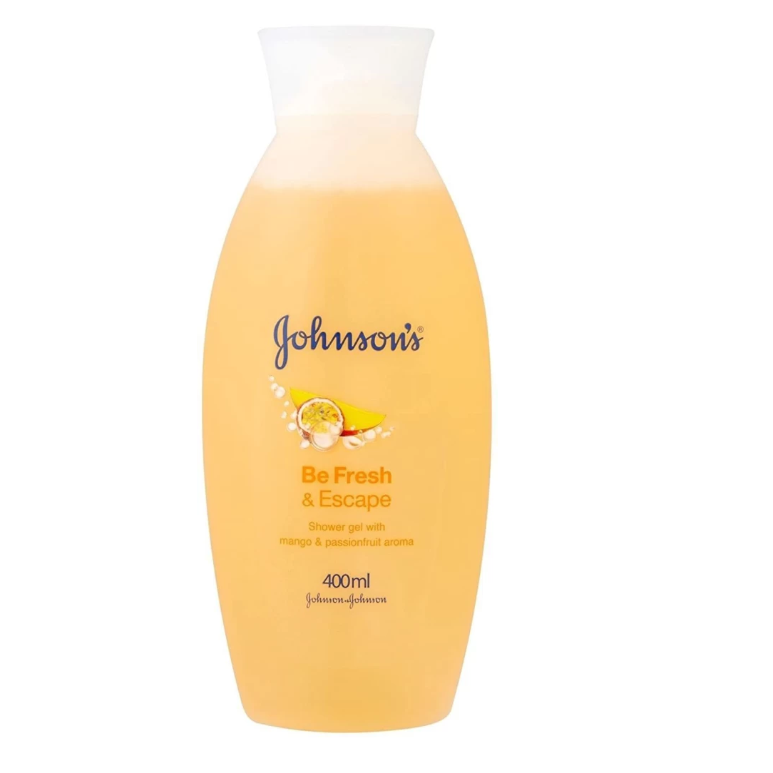 Johnson's Be Fresh & Escape Mango & Passion Fruit Aroma Shower Gel 400ml