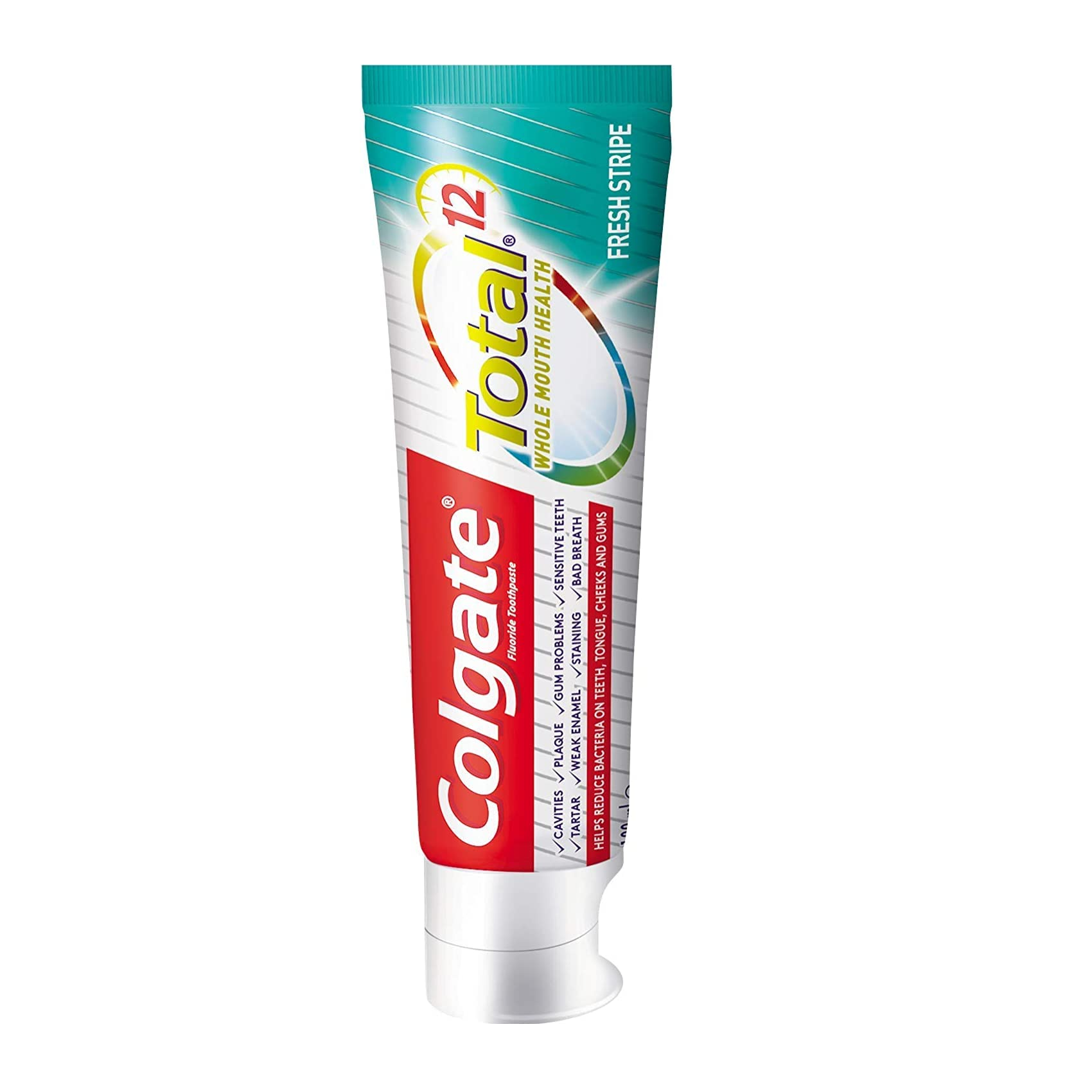 Colgate Total 12 Fresh Stripe Toothpaste 100ml,8718951236783,