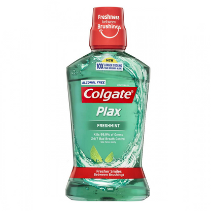 Colgate Plax Fresh Mint Mouthwash 500ml,8850006304839,