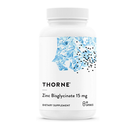 Thorne Zinc Bisglycinate 15mg 60 Capsules