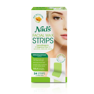 NAD'S Facial Wax Strips 24 Count