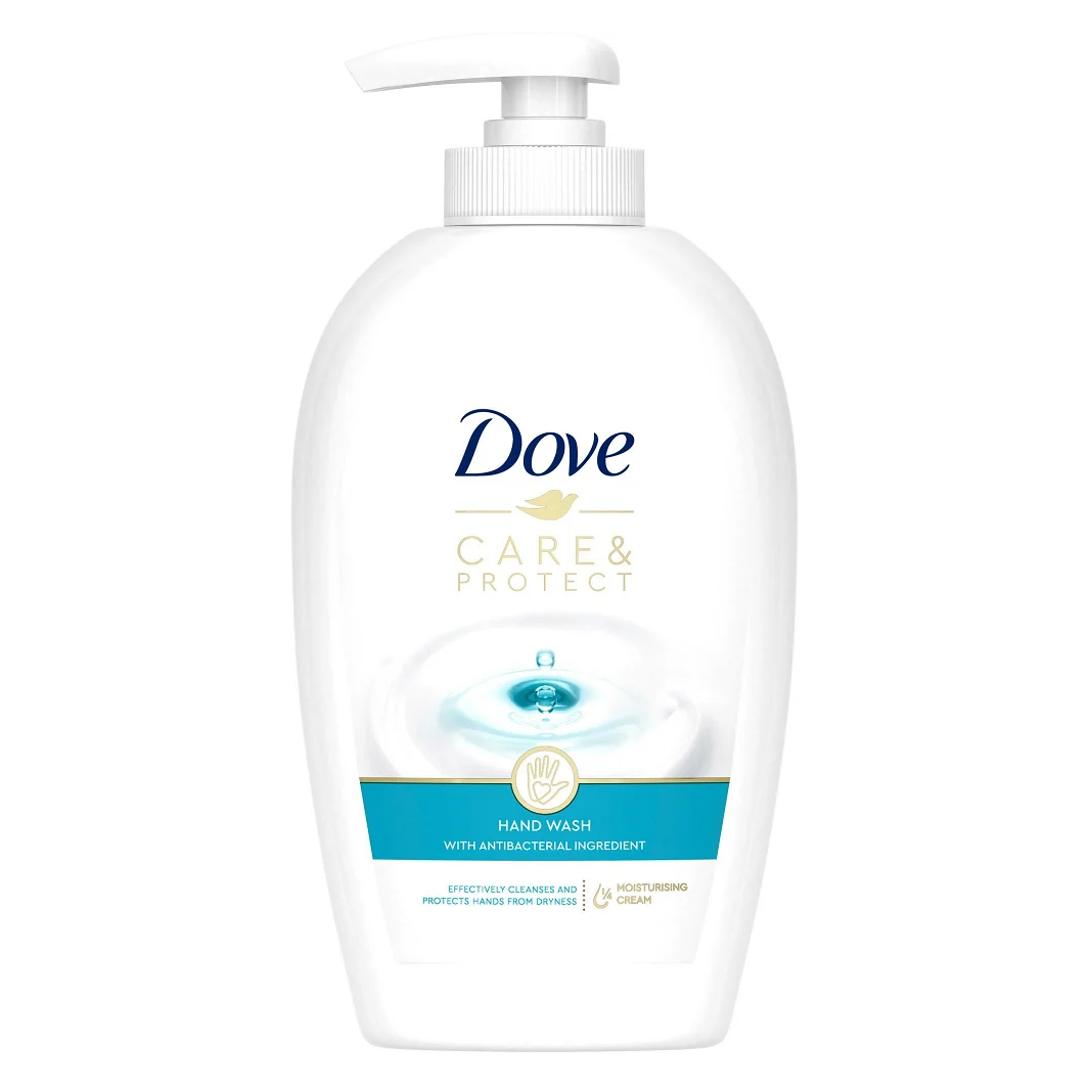 Dove Care & Protect Antibacterial Hand Wash 250ml,8901030825743,
