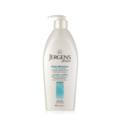 Jergens Daily Moisture Silk Proteins & Citrus Extracts Dry Skin Moisturizer 400ml