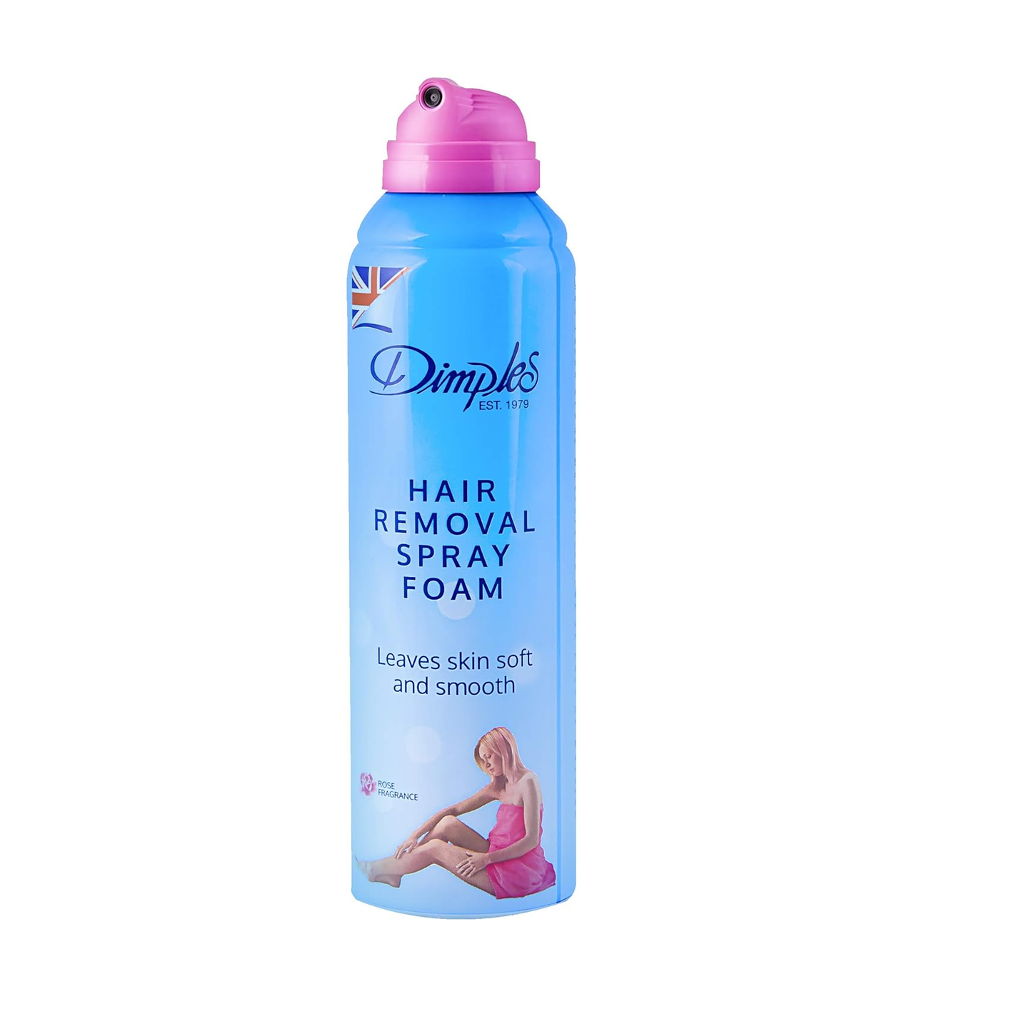 Dimples Rose Fragrance Hair Removal Spray Foam 200ml