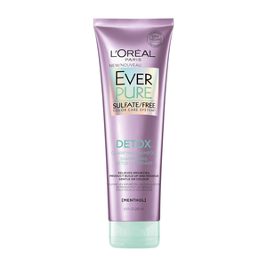 L'Oreal Paris Ever Pure Sulfate-Free Menthol Detox Clarifying Shampoo 250ml,071249424056