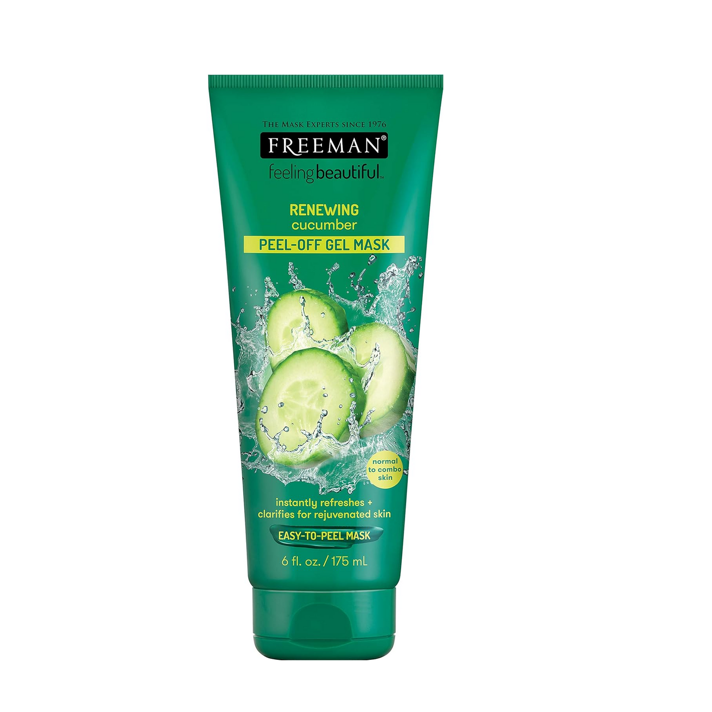 Freeman Feeling Beautiful Cucumber Renewing Peel-Off Gel Mask 175ml,072151457774,