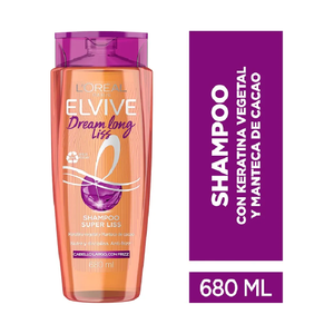 L'Oreal Paris Elvive Dream Long Liss Shampoo 680ml,7509552843033