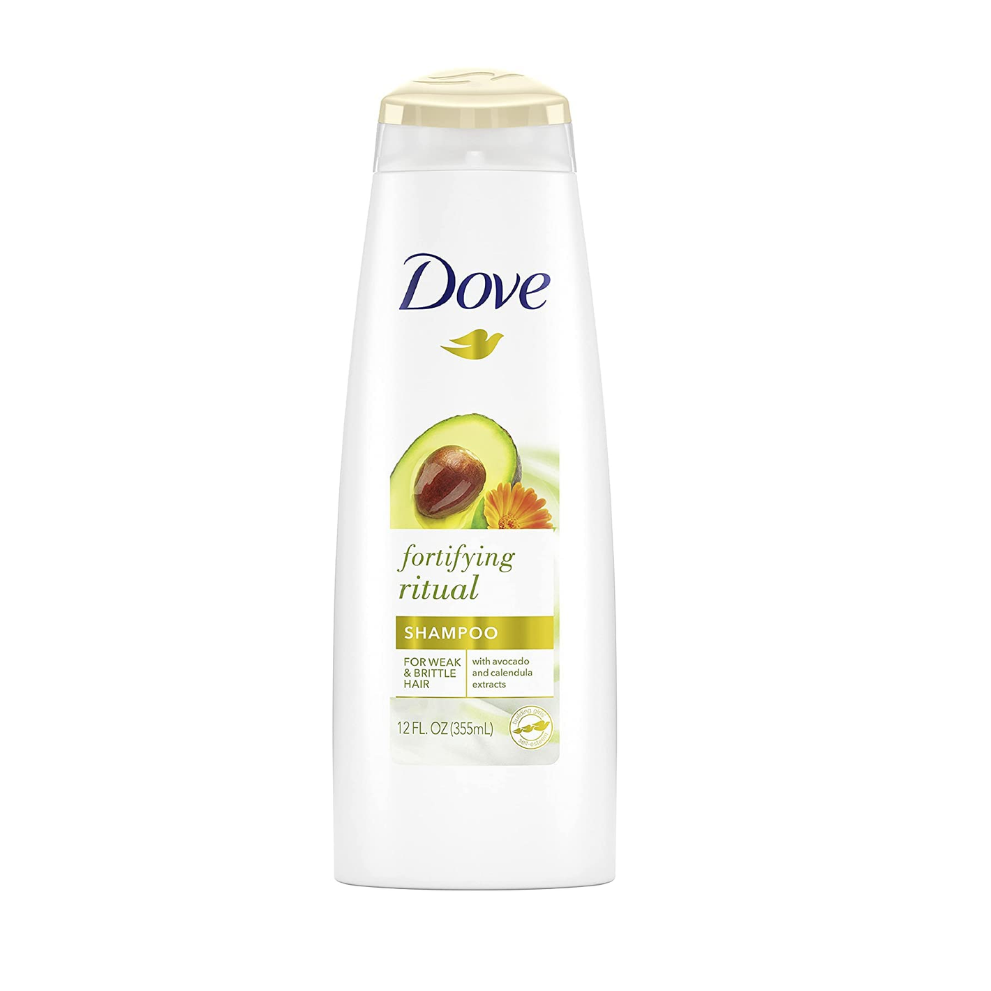 Dove Fortifying Ritual Avocado & Calendula Shampoo 335ml,079400451576,
