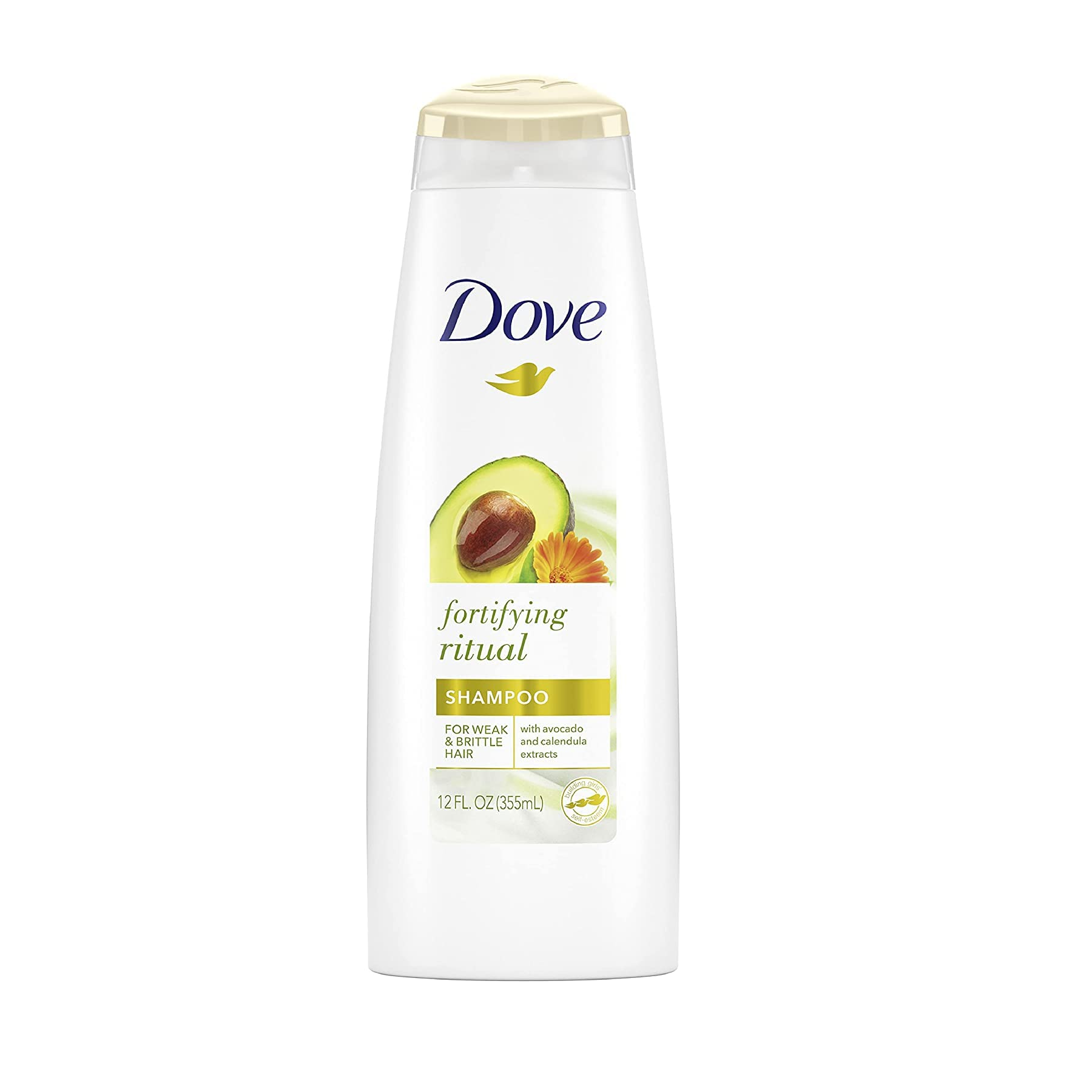 Dove Fortifying Ritual Avocado & Calendula Shampoo 335ml,079400451576,